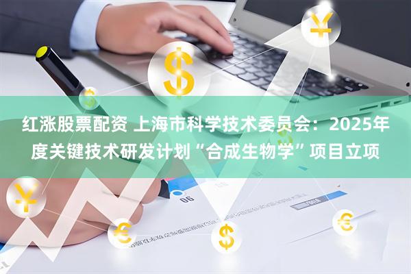 红涨股票配资 上海市科学技术委员会：2025年度关键技术研发计划“合成生物学”项目立项